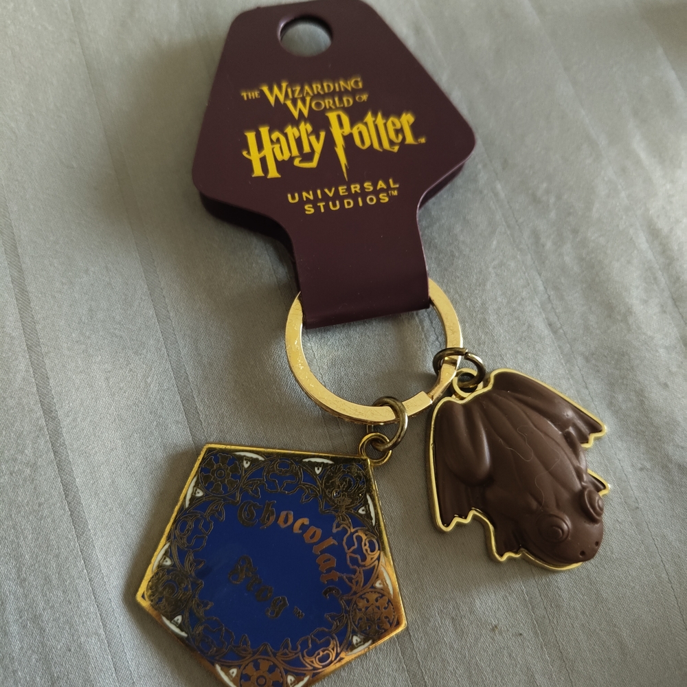 Harry Potter Chocolate Frog Keychain